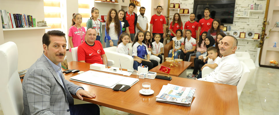 BAŞKAN TOK; “SPORCULARIMIZ GURUR KAYNAĞIMIZ OLDU”