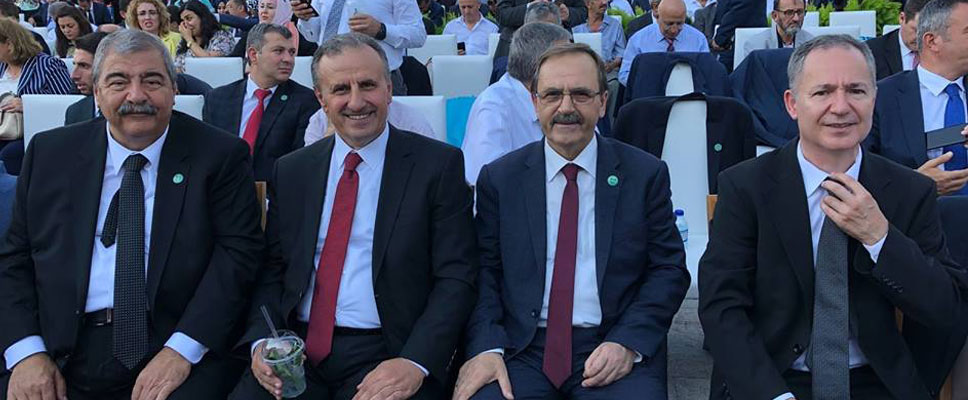 BAŞKAN ŞAHİN TARİHİ ANLARA ŞAHİTLİK ETTİ