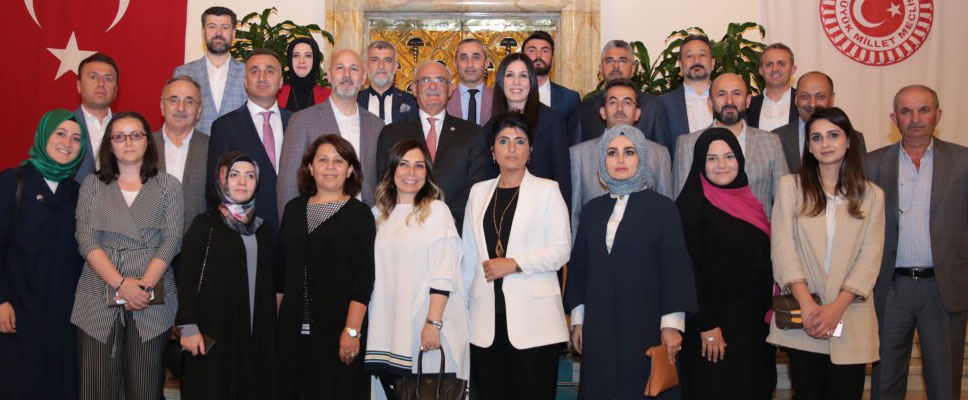 SAMSUN İL YÖNETİMİNDEN YEMİN TÖRENİ İÇİN TBMM ÇIKARMASI