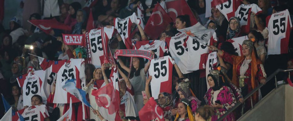 Büyük kongrede Samsun ve Samsunspor rüzgarı esti