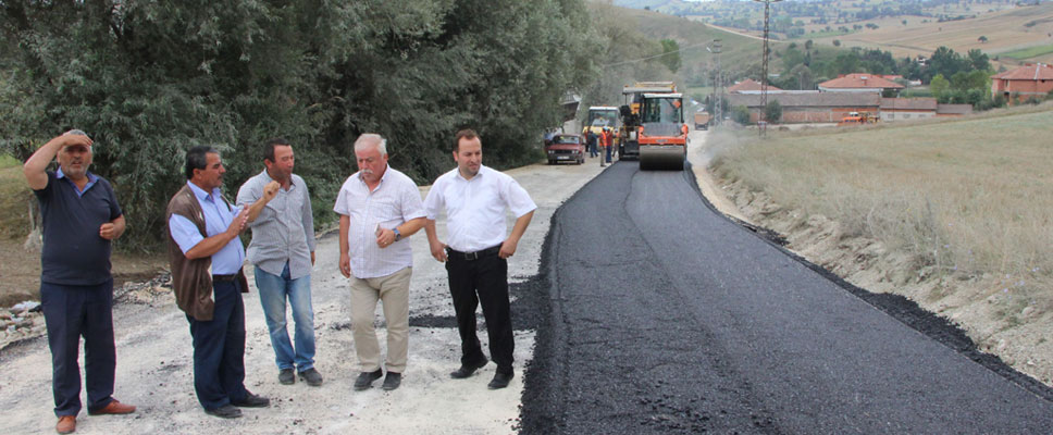 Muhtarlardan Büyükşehir Belediyesine Teşekkür