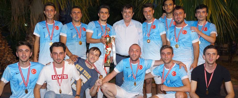 DOSTLUK MAÇININ YILDIZI LIV HOSPITAL SAMSUN OLDU