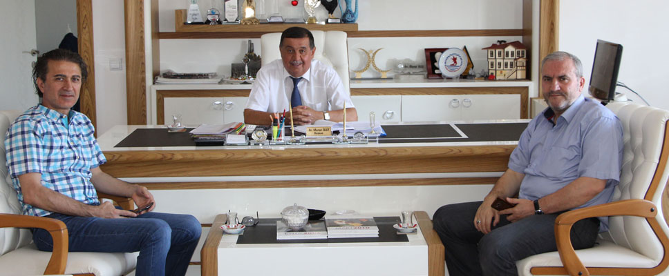 Kardeş şehirden Başkan İkiz’e ziyaret
