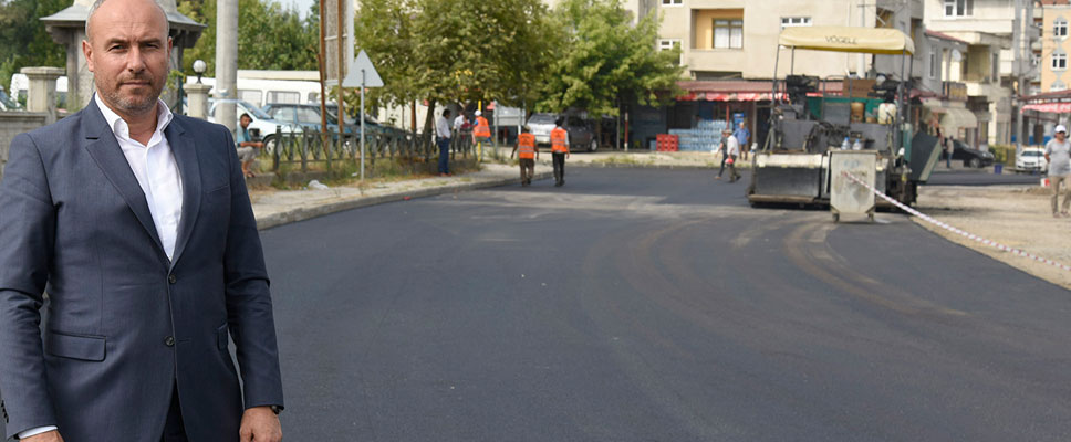 Tekkeköy’de Asfalt Yol Atağı