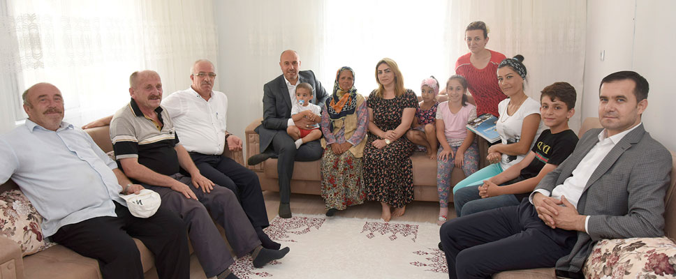 Tekkeköy Belediyesinden sıcacık bir yuva daha