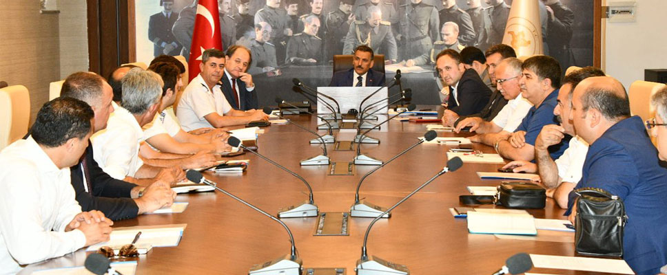 İl Spor Güvenlik Toplantısı Yapıldı