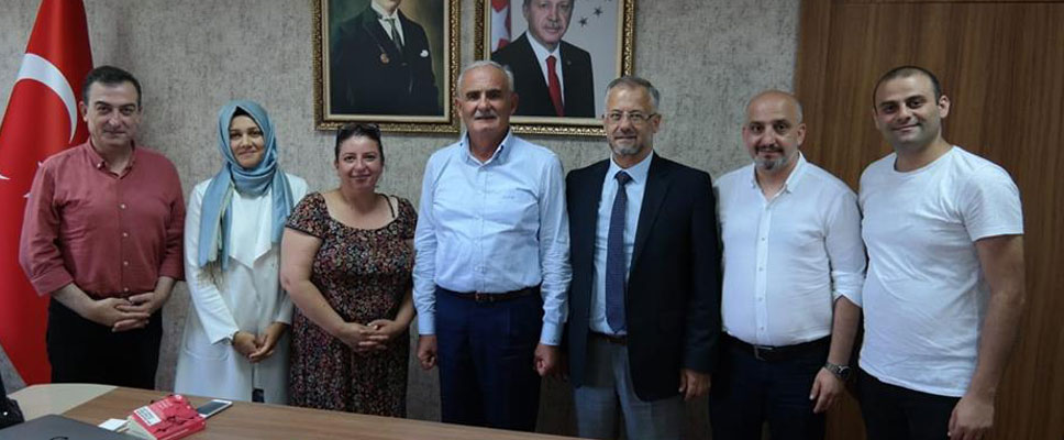 GAZETECİLER YILMAZ’I ZİYARET ETTİ