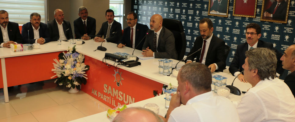 BÜYÜKŞEHİR MECLİSİ AK PARTİ GRUBU TOPLANDI