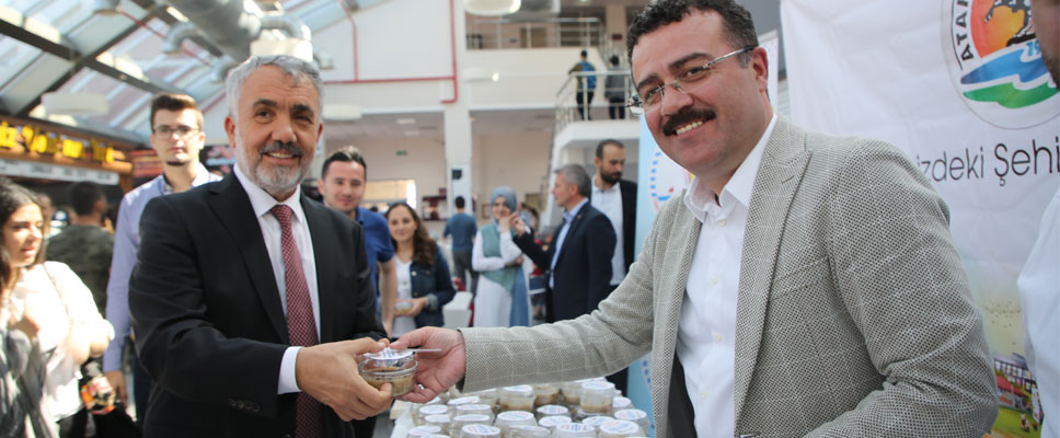 OMÜ’de aşureler Başkan Taşçı’dan