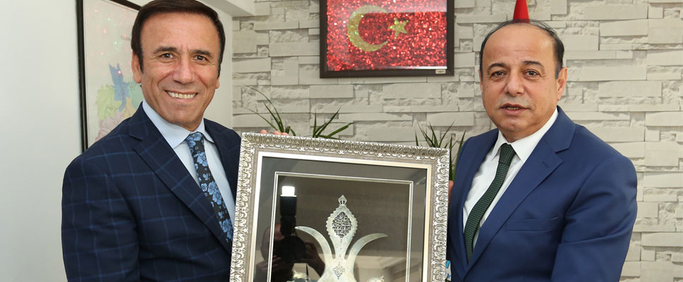 Başkan Genç’ten Kaymakam Sevgili’ye ziyaret