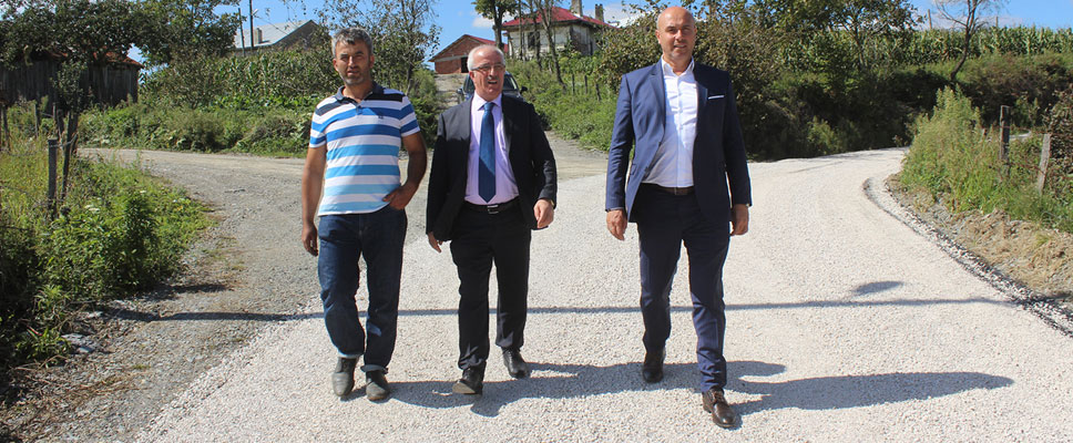 Tekkeköy’de Çalışmalar Aralıksız Sürüyor