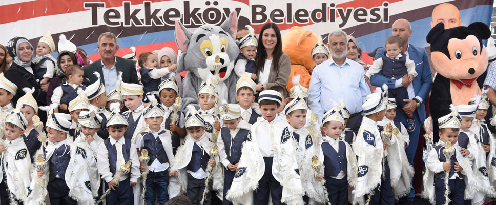 Tekkeköy’de Coşkulu Sünnet Şöleni