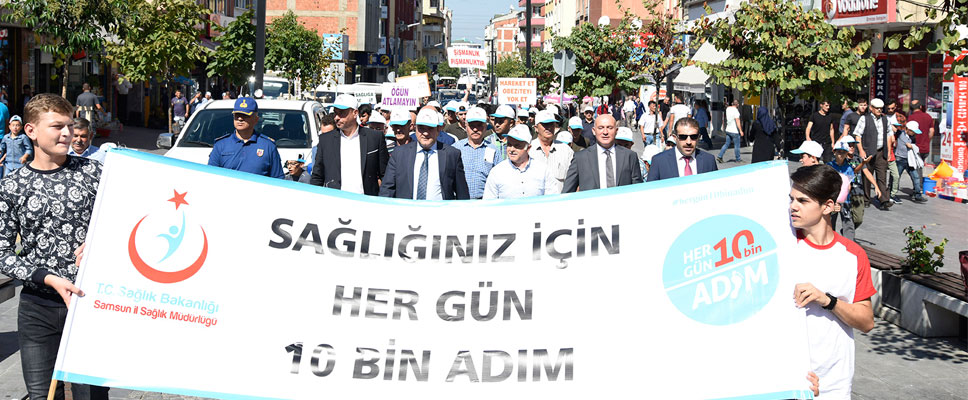 Tekkeköy, Sağlık İçin Yürüdü