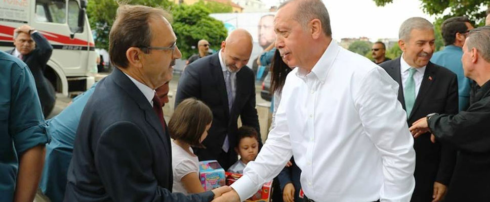 ŞAHİN’DEN CUMHURBAŞKANI ERDOĞAN’A TEŞEKKÜR