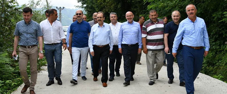 BAŞKAN ŞAHİN: “4 AYDA 400 KİLOMETRE YOL YAPTIK”