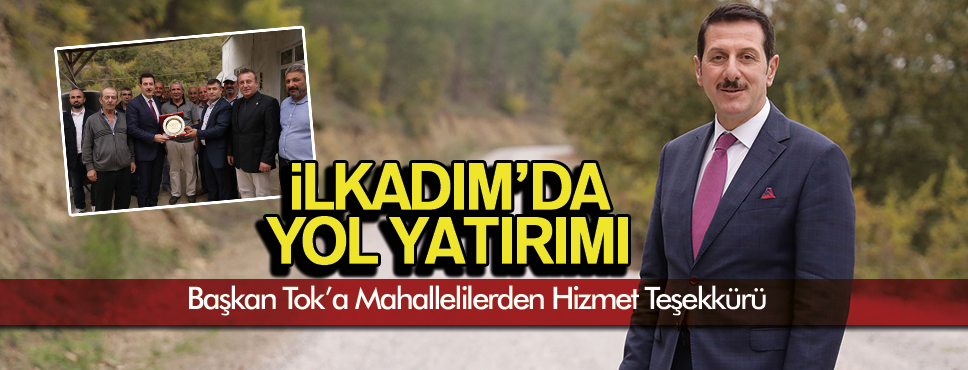 Başkan Tok’a Mahallelilerden Hizmet Teşekkürü