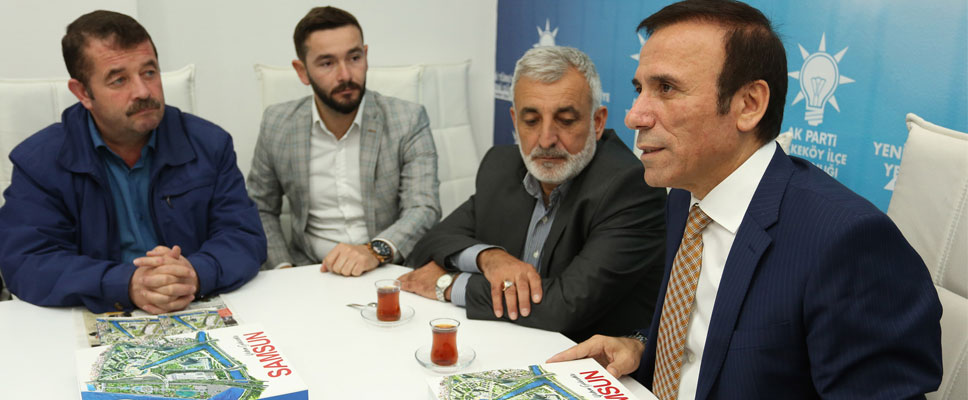Başkan Genç, Tekkeköy ve Yakakent’te