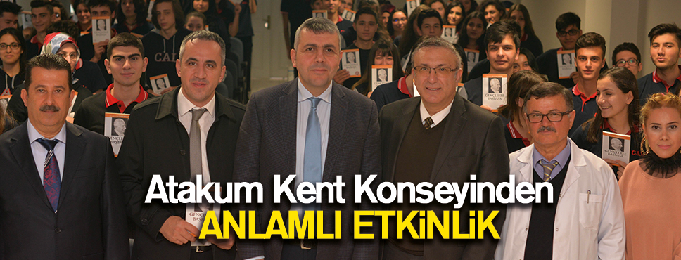 Atakum Kent Konseyinden anlamlı etkinlik