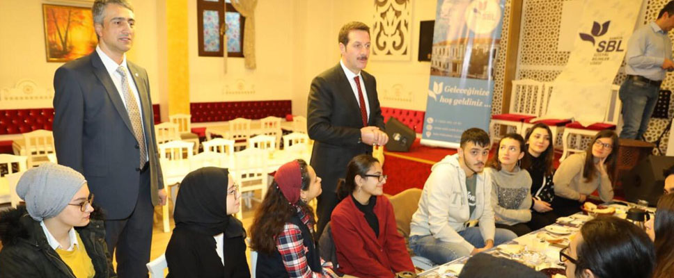 BAŞKAN TOKTAN ÖĞRENCİLERE MOTİVASYON