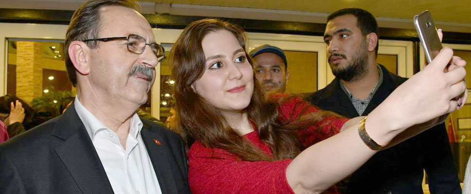 Başkan Şahin’den OMÜ’lü öğrencilere tavsiye