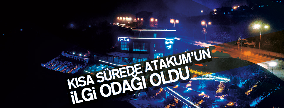 Atakum Seyir Tesisine yoğun ilgi