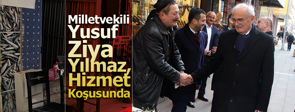 Milletvekili Yusuf Ziya Yılmaz, Hizmet Koşusunda