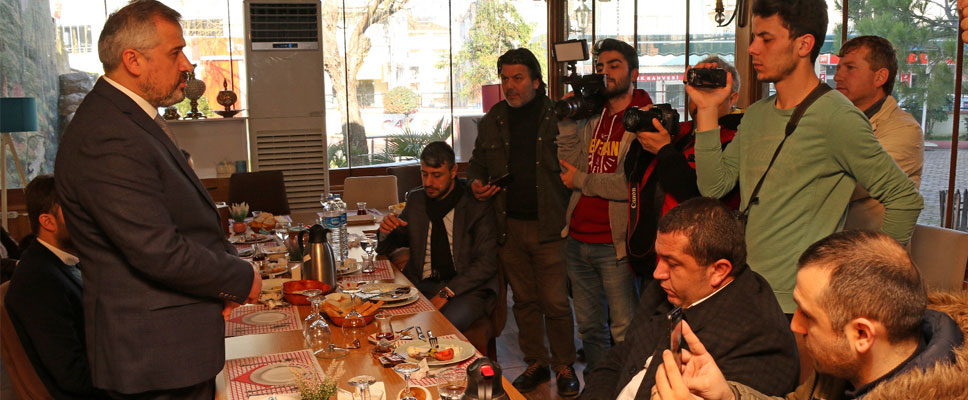 KILIÇ BASIN MENSUPLARIYLA BİR ARAYA GELDİ