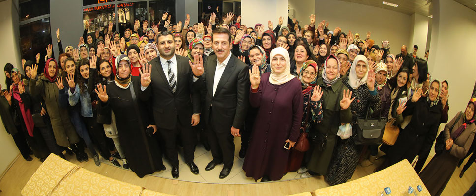 İlkadım’da AK Kadınlar Tam Kadro Sahada