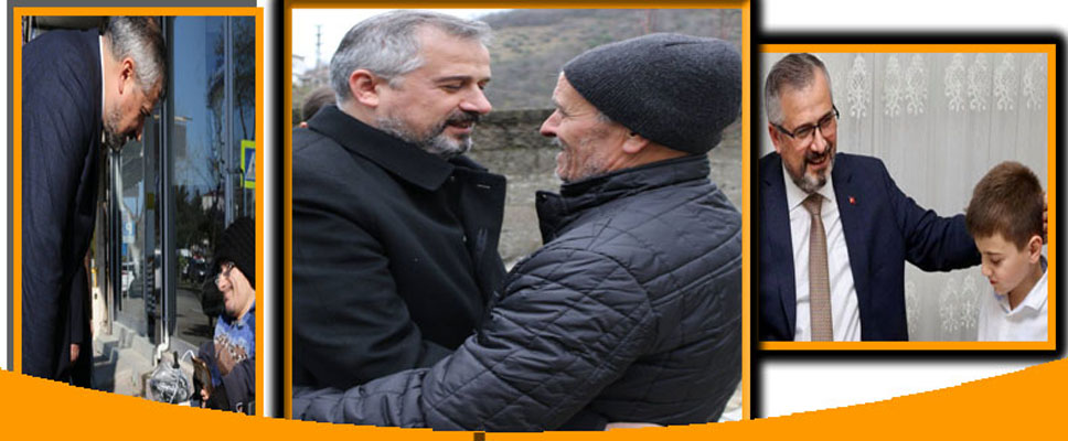 BİZİM EN ÖNEMLİ PROJEMİZ HALKLA KUCAKLAŞMAK