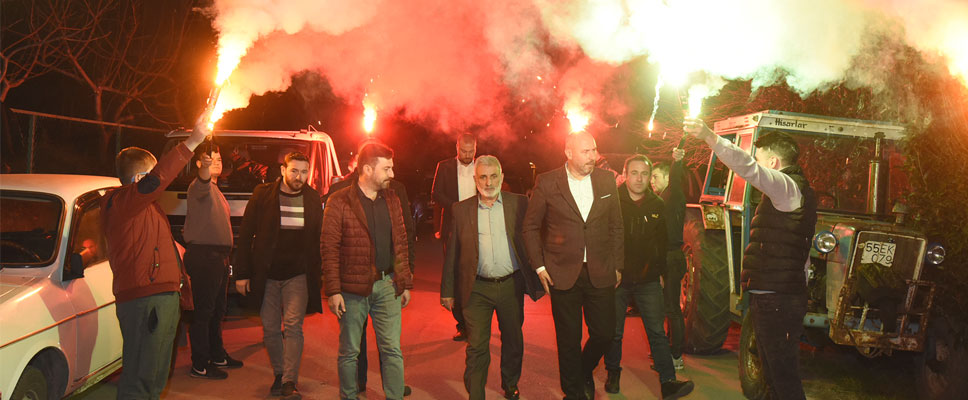 Başkan Togar’a Muhteşem Karşılama