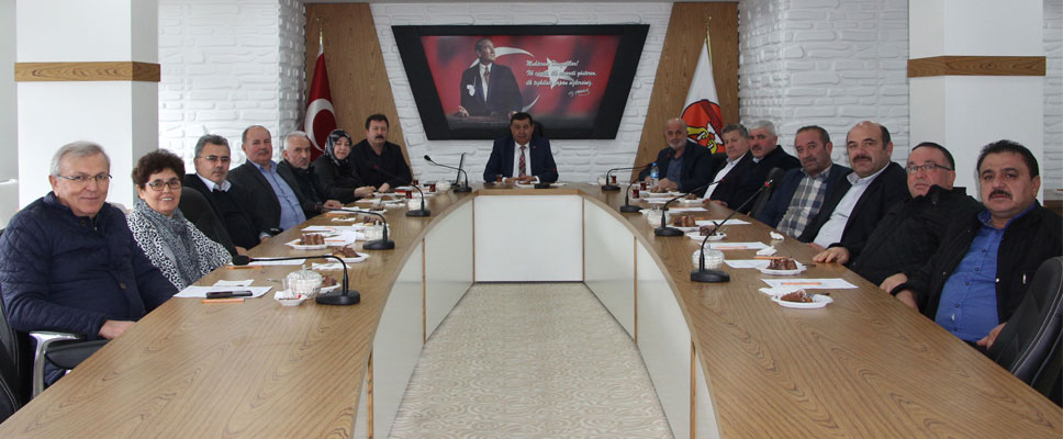 Havza Belediye meclisi toplandı