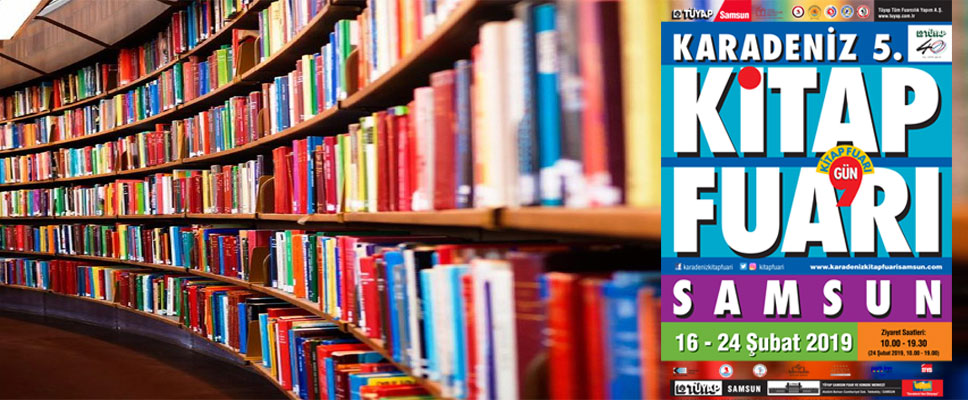 KARADENİZ 5. KİTAP FUARI ETKİNLİK PROGRAMI AÇIKLANDI