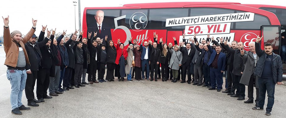 MHP Samsun 50. Yılı Adana’da Kutladı.