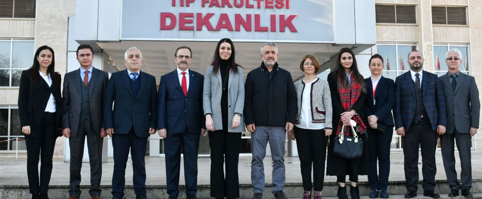 Karaaslan ve Şahin, Tıp Fakültesi Hastanesi’nde