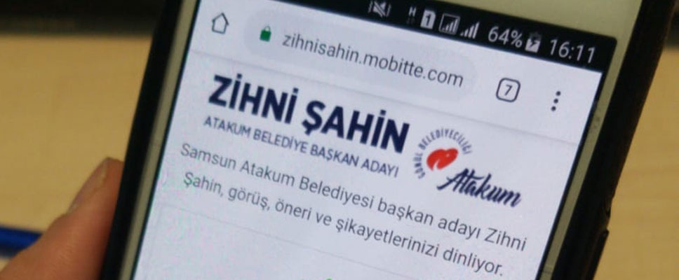 Başkan Zihni Şahin’den ‘İnteraktif’ uygulama