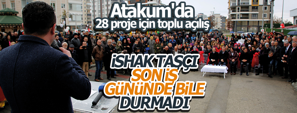 Taşçı, son gününde bile durmadı