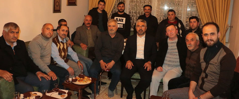 AK PARTİ TERME’YE ÇIKARMA YAPTI
