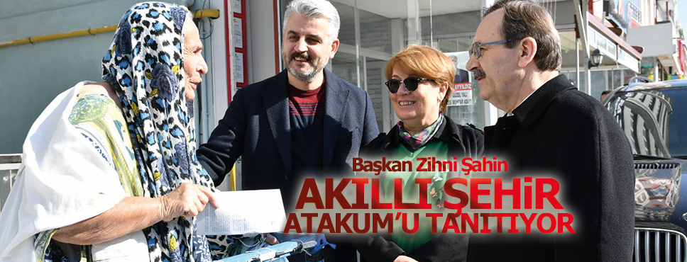 Başkan Zihni Şahin Akıllı Şehir Atakum’u Tanıttı