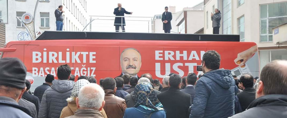 USTA: ‘DEMOKRASİ ATEŞİNİ SAMSUN YAKACAK’