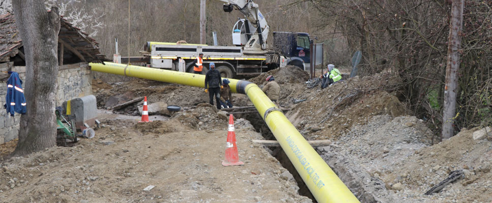Kavak’ta Doğalgaz Heyecanı