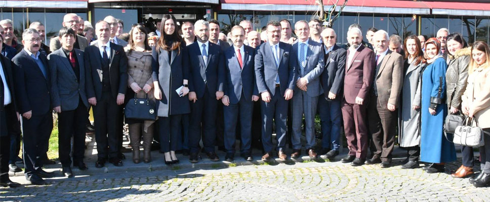 Zihni Şahin, Samsunlu iş insanlarıyla buluştu