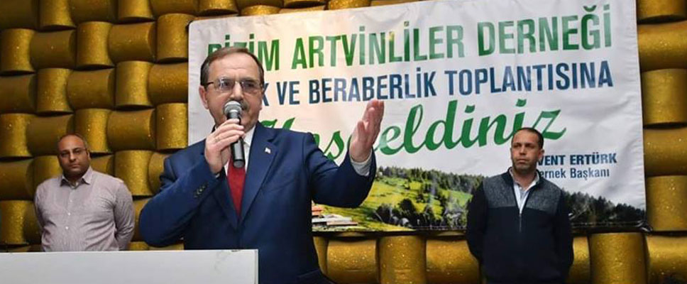 Artvinliler’den Başkan Zihni Şahin’e tam destek