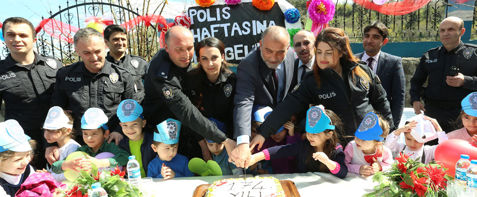 Canik’te Polis Haftası coşkusu