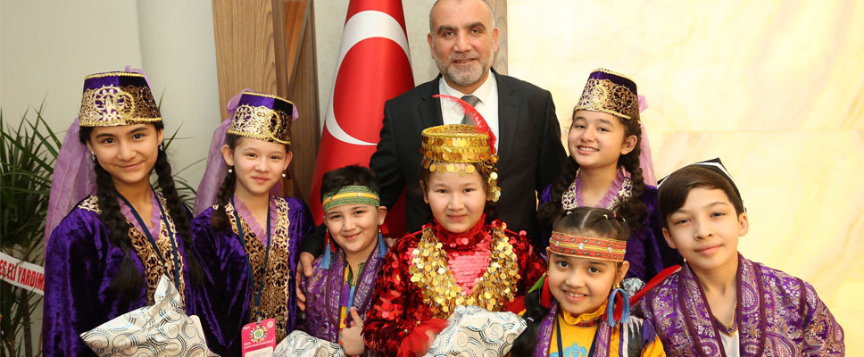 Başkan Sandıkçı’ya Özbek misafir