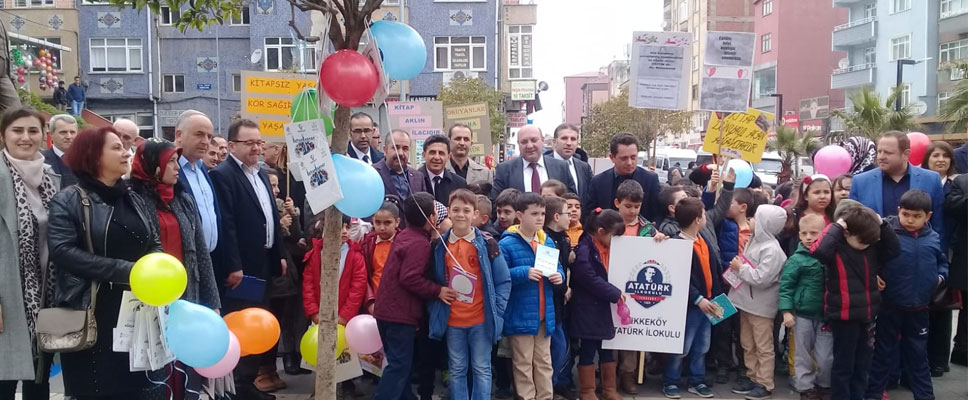 TEKKEKÖY’DE AĞAÇLAR KİTAP AÇTI