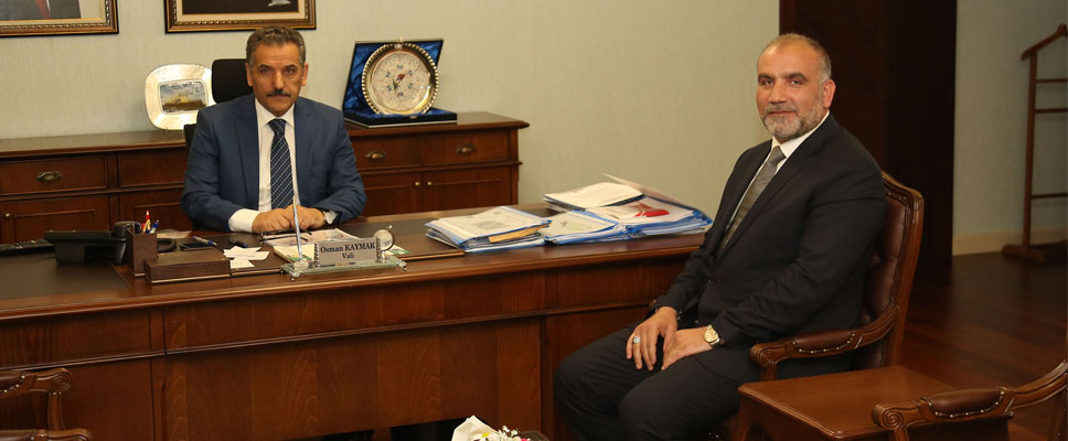 Başkan Sandıkçı’dan Vali Kaymak’a ziyaret
