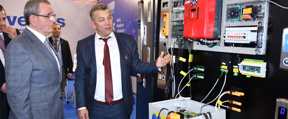 Murzioğlu, İnşaat Fuarı’nı ziyaret etti