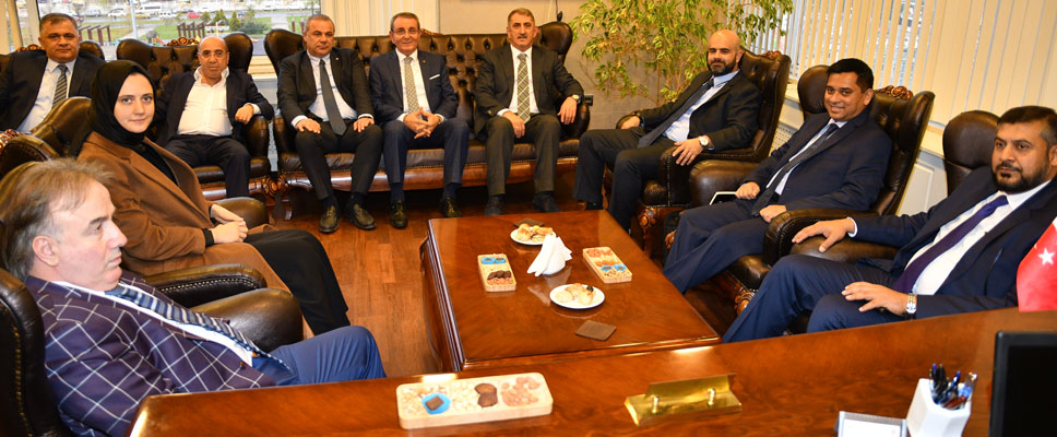 Katar heyeti Samsun TSO’da
