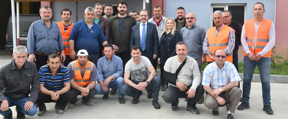 Başkan Şahin’den tüm personele veda