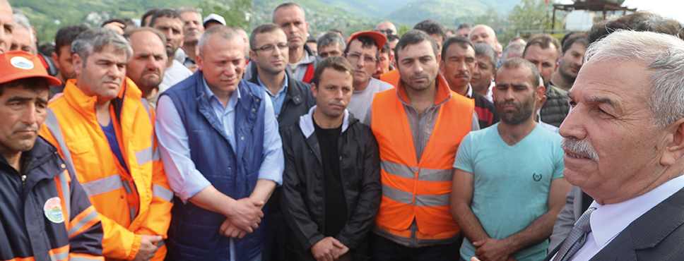 BAŞKAN DEMİRTAŞ EL BİRLİĞİYLE ÇOK ÇALIŞACAĞIZ